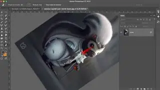 Cómo rotar el lienzo en Photoshop