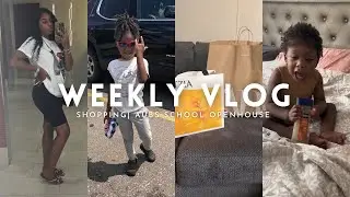 WEEKLY VLOG | AUBREE IS STARTING SCHOOL | SHOPPING & MORE