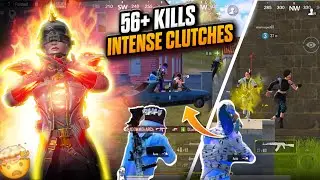 Conqueror Lobby 1 VS 4🥶 | Most intense clutches ever ￼😈￼￼ BGMI Tips and Tricks “Conqueror Push”