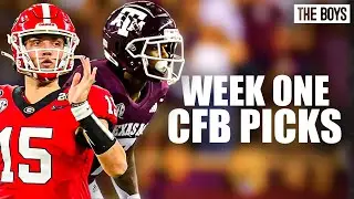 Will Compton & Taylor Lewan Give Their Week 1 College Football Picks