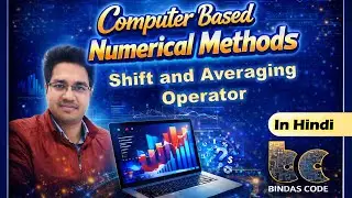 17. Shift and Averaging Operator - Computer based Numerical and Statistical Techniques