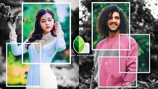 3d frame photo editing | snapseed 3d photo editing | frame photo editing