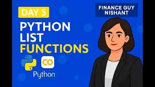 Len, Append, Clear, Count, Extend, Insert, Index and Remove in Python | Day 5 | Python Tutorial