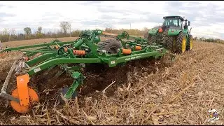 Running a NEW Amazone Ceus Tillage Tool in Ohio Corn & Soybean Ground