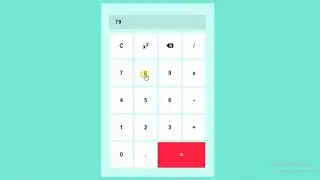 simple calculator using html and css