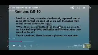Live like the devil and be saved - Lol - “Of course!!!!”