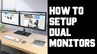 How To Setup Dual Monitors Windows 10 (Full Guide) in Hindi | How To Set Up Two Monitors To One PC