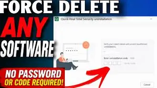 How To Force Delete Any Software in Windows | Software Not Uninstalling? Force Delete It Fast!