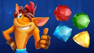 Crash Bandicoot 4 | Todas as jóias coloridas
