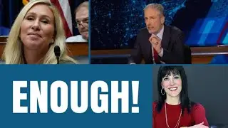 ‘WHA THE F**K?!’ Jon Stewart Blasts MTG Over Her Ugliest New Hypocrisy!
