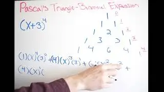 Pascal's Triangle - Binomial Expansion - Example 1