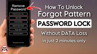 Unlock android password without computer ! how to unlock android phone password without reset