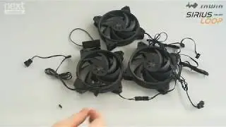Unboxing In Win ventola 120mm Sirius Loop ASL120 Addressable RGB, con sistema PWM.