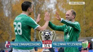 33.voor 2017: Paide Linnameeskond - Tallinna FC Levadia  0:4 (0:2)