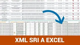 📛Reporte Masivo de facturas, retenciones, Notas de crédito, etc. XML a Excel ✅