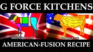 G FORCE KITCHENS NO TALK COOKING SHOW | SHEPHERD'S PIE | COTTAGE PIE | SPICY AMERICAN-FUSION RECIPE