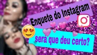 Make da enquete será que deu Certo? /Hellen Evely