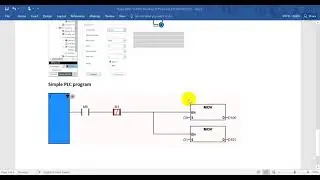 Delta MS300 VFD built-in PLC control via Delta DOP100 Modbus TCP