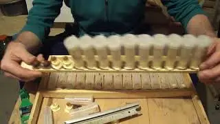 Вывод маток. Прививочная рамка. Nikot. Шпателя для переноса личинок.