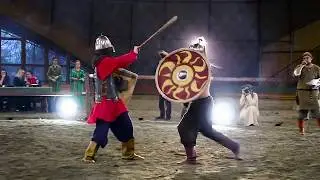 Колизей  гладиаторские бои Русское общество "Пересвет"