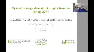 Jonas Rieger - Dynamic change detection in topics based on rolling LDAs