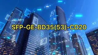 SFP-GE-BD35(53)-CD20【SFP 1.25G BIDI 1310/1550nm(1550/1310nm) 20km】
