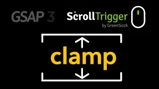[GSAP] ScrollTrigger: clamp 설정 | 스크롤트리거 | 스크롤 애니메이션
