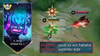 X BORG WTF SPELLVAMP AND DAMAGE CHEAT BUILD || BEST BUILD X BORG 2024 NEW - Mobile Legends