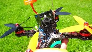 Diatone Crusader 190 X-Frame Miniquad: Build & Fly