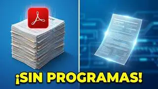 Cómo Separar Páginas de un PDF sin Programas