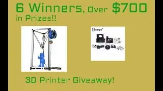 BIQU Kossel Plus 3D Printer and Titan Extruder GIVEAWAY!! | 3D Printing