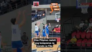 Gilas Pilipinas malaki ang kompyansa na manalo sa Fiba