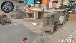 Battalion 1944 cracked out 1v4 clutch