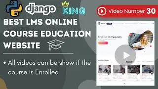 All videos can be show if the course is Enrolled
