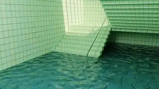 Create this Indoor Pool In Blender. Make a Quick indoor pool.