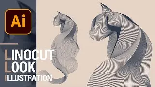 How to Create Linocut Look Illustration in Illustrator