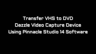 How to Transfer VHS to DVD