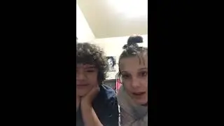 Millie Bobby Brown - Instagram Livestream 04-07-2017