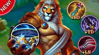 AULUS EXP LANE HYBRID TANK AND LIFE STEAL BUILD IS EMPOWERED - AULUS BEST BUILD AND EMBLEM 2025