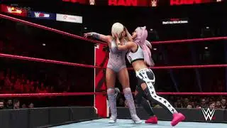 Lana vs Liv Morgan || Raw || WWE 2k20