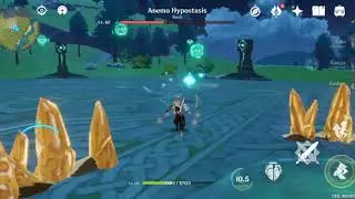 Genshin Impact--Elite Fight: Anemo Hypostasis