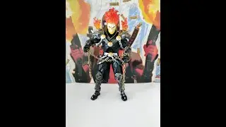 Обзор фигурки от компании Marvel Legends Ghost Rider с Aliexpress.