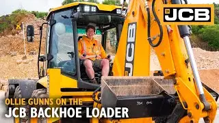 Ollie Gunns on the JCB Backhoe Loader