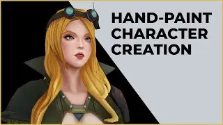 ПЕРВЫЙ опыт в создании HAND-PAINT ПЕРСОНАЖА / FIRST try to create a HAND-PAINT CHARACTER