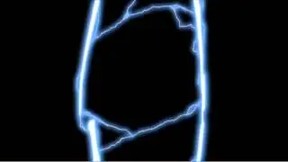 Animated atmospheric lightning energy.