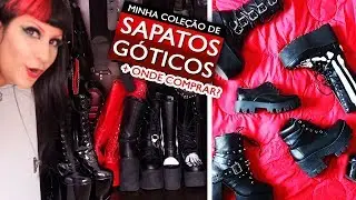 MINHA COLEÇÃO DE SAPATOS GÓTICOS ATUALIZADA + ONDE COMPRAR | #15DIASCOMRURU (15/15)