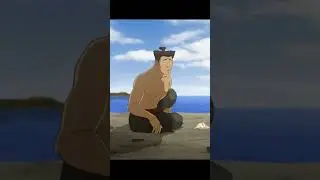 Зуко и Мэй на пляже 