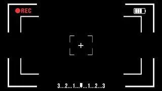Video Camera Recording Black Screen | Black Screen Effect FREE