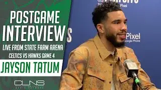 Jayson Tatum Was Trying to SCARE Trae Young When He Got Up MAD After Flagrant