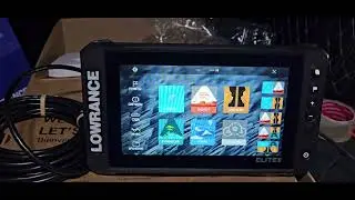 Lowrance Elite FS9 с датчиком AI3-IN1. Настройка разворот датчика под лодки ПВХ.